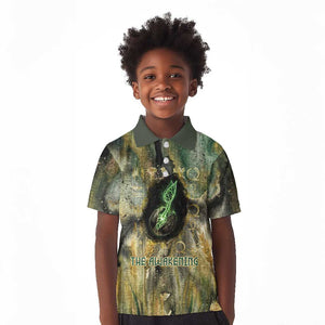 Neper and Nepit Kid Polo Shirt Ancient Egyptian Seed Awakening and Fertility