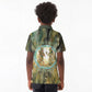 Neper and Nepit Kid Polo Shirt Ancient Egyptian Seed Awakening and Fertility