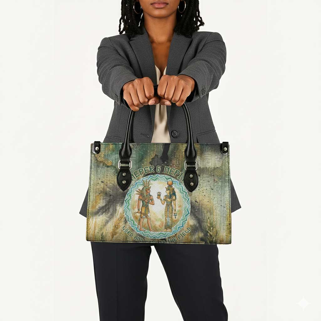 Neper and Nepit Leather Bag Ancient Egyptian Seed Awakening and Fertility