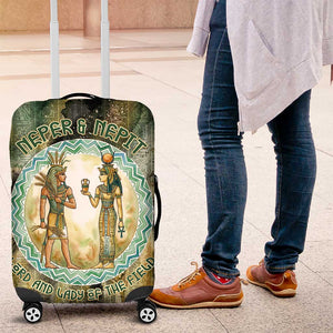 Neper and Nepit Luggage Cover Ancient Egyptian Seed Awakening and Fertility