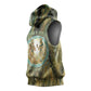 Neper and Nepit Sleeveless Hoodie Ancient Egyptian Seed Awakening and Fertility