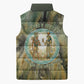 Neper and Nepit Sleeveless Puffer Jacket Ancient Egyptian Seed Awakening and Fertility
