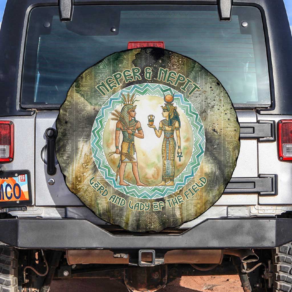 Neper and Nepit Spare Tire Cover Ancient Egyptian Seed Awakening and Fertility