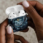 Egypt Nun and Naunet AirPods Case Primordial Water Gods Cosmic Ocean Infinite Waves