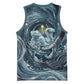 Egypt Nun and Naunet Basketball Jersey Primordial Water Gods Cosmic Ocean Infinite Waves