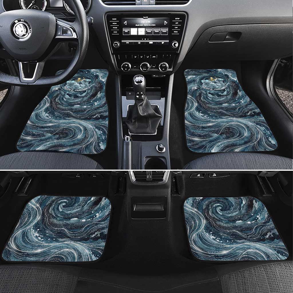 Egypt Nun and Naunet Car Mats Primordial Water Gods Cosmic Ocean Infinite Waves