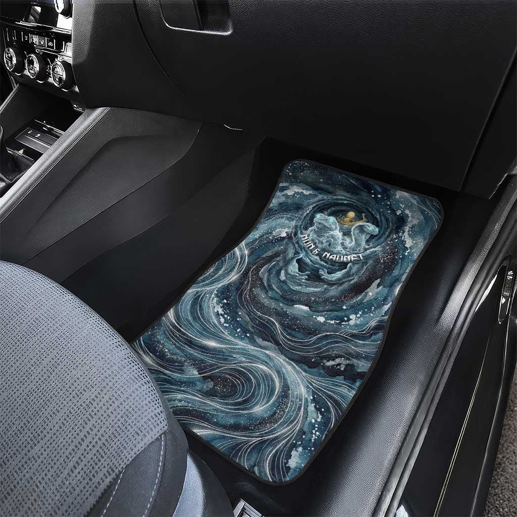 Egypt Nun and Naunet Car Mats Primordial Water Gods Cosmic Ocean Infinite Waves
