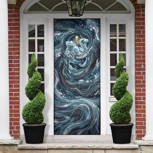 Egypt Nun and Naunet Door Cover Primordial Water Gods Cosmic Ocean Infinite Waves