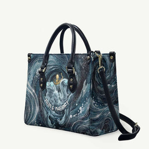 Egypt Nun and Naunet Leather Bag Primordial Water Gods Cosmic Ocean Infinite Waves