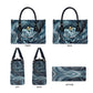 Egypt Nun and Naunet Leather Bag Primordial Water Gods Cosmic Ocean Infinite Waves