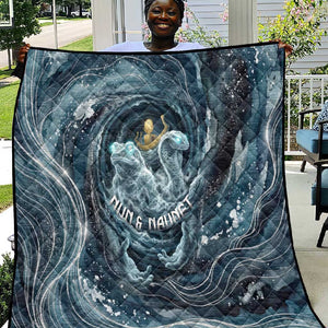 Egypt Nun and Naunet Quilt Primordial Water Gods Cosmic Ocean Infinite Waves