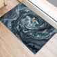 Egypt Nun and Naunet Rubber Doormat Primordial Water Gods Cosmic Ocean Infinite Waves