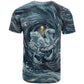 Egypt Nun and Naunet T shirt Primordial Water Gods Cosmic Ocean Infinite Waves