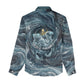 Egypt Nun and Naunet Women Casual Shirt Primordial Water Gods Cosmic Ocean Infinite Waves