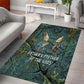 Nun and Naunet Egyptian Area Rug Serpent Abyss Design Primordial Gods of Ancient Waters