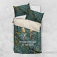 Nun and Naunet Egyptian Bedding Set Serpent Abyss Design Primordial Gods of Ancient Waters