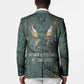 Nun and Naunet Egyptian Blazer Serpent Abyss Design Primordial Gods of Ancient Waters