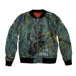 Nun and Naunet Egyptian Bomber Jacket Serpent Abyss Design Primordial Gods of Ancient Waters