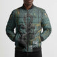 Nun and Naunet Egyptian Bomber Puffer Jacket Serpent Abyss Design Primordial Gods of Ancient Waters