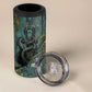 Nun and Naunet Egyptian 4 in 1 Can Cooler Tumbler Serpent Abyss Design Primordial Gods of Ancient Waters
