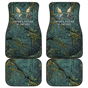 Nun and Naunet Egyptian Car Mats Serpent Abyss Design Primordial Gods of Ancient Waters