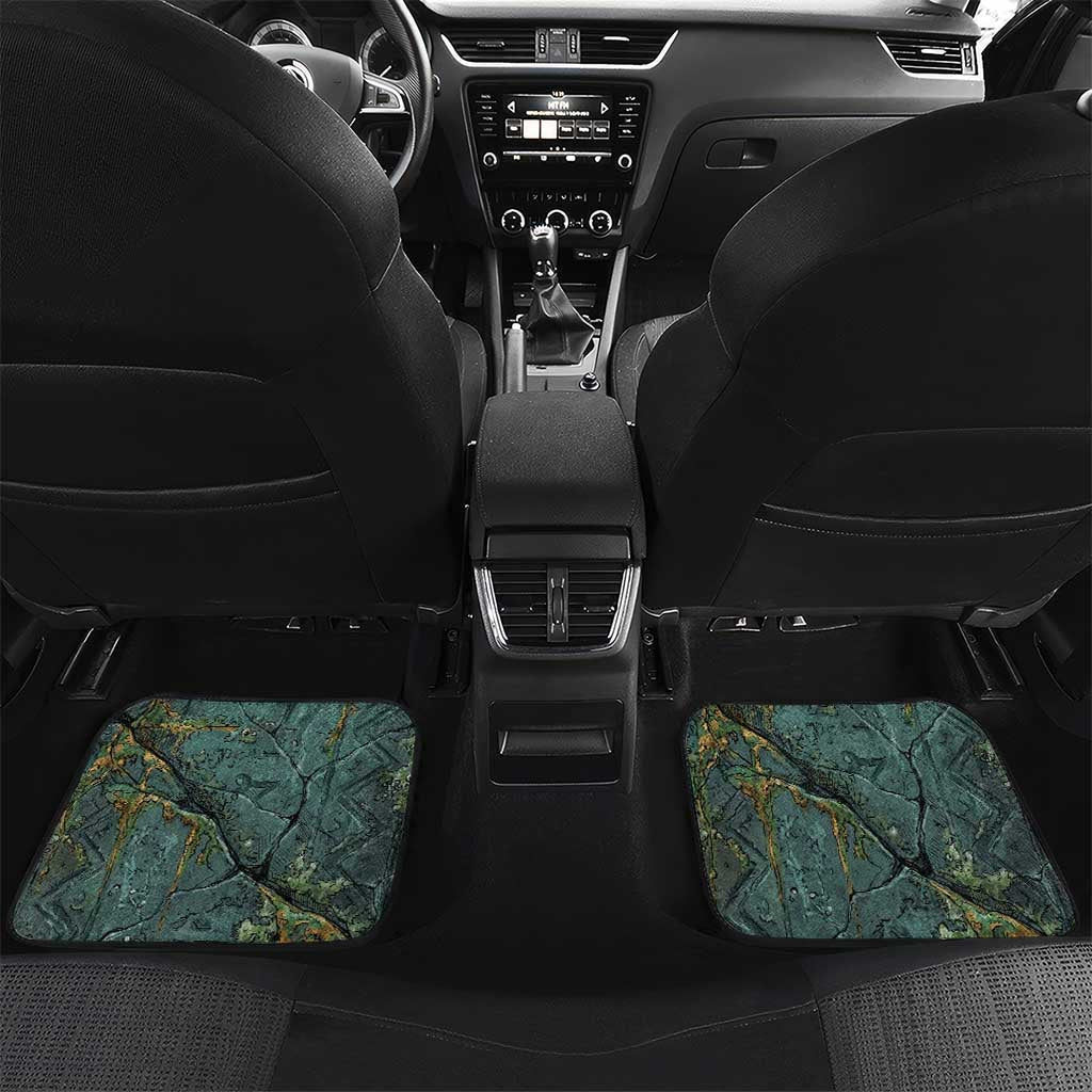 Nun and Naunet Egyptian Car Mats Serpent Abyss Design Primordial Gods of Ancient Waters