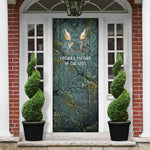 Nun and Naunet Egyptian Door Cover Serpent Abyss Design Primordial Gods of Ancient Waters