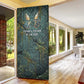 Nun and Naunet Egyptian Door Cover Serpent Abyss Design Primordial Gods of Ancient Waters