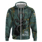 Nun and Naunet Egyptian Hoodie Serpent Abyss Design Primordial Gods of Ancient Waters