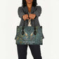 Nun and Naunet Egyptian Leather Bag Serpent Abyss Design Primordial Gods of Ancient Waters