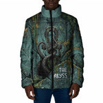 Nun and Naunet Egyptian Padded Jacket Serpent Abyss Design Primordial Gods of Ancient Waters