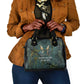 Nun and Naunet Egyptian Shoulder Handbag Serpent Abyss Design Primordial Gods of Ancient Waters