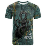 Nun and Naunet Egyptian T shirt Serpent Abyss Design Primordial Gods of Ancient Waters