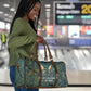 Nun and Naunet Egyptian Travel Bag Serpent Abyss Design Primordial Gods of Ancient Waters