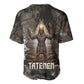 Tatenen Baseball Jersey Rising Hand Design Egyptian God of Creation and Earth Emergence