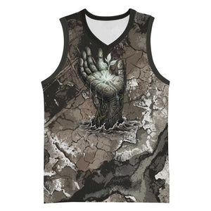 Tatenen Basketball Jersey Rising Hand Design Egyptian God of Creation and Earth Emergence