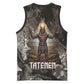 Tatenen Basketball Jersey Rising Hand Design Egyptian God of Creation and Earth Emergence