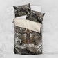 Tatenen Bedding Set Rising Hand Design Egyptian God of Creation and Earth Emergence
