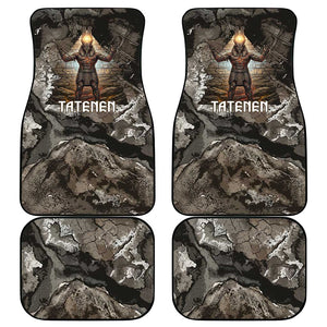 Tatenen Car Mats Rising Hand Design Egyptian God of Creation and Earth Emergence