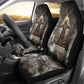 Tatenen Car Seat Cover Rising Hand Design Egyptian God of Creation and Earth Emergence