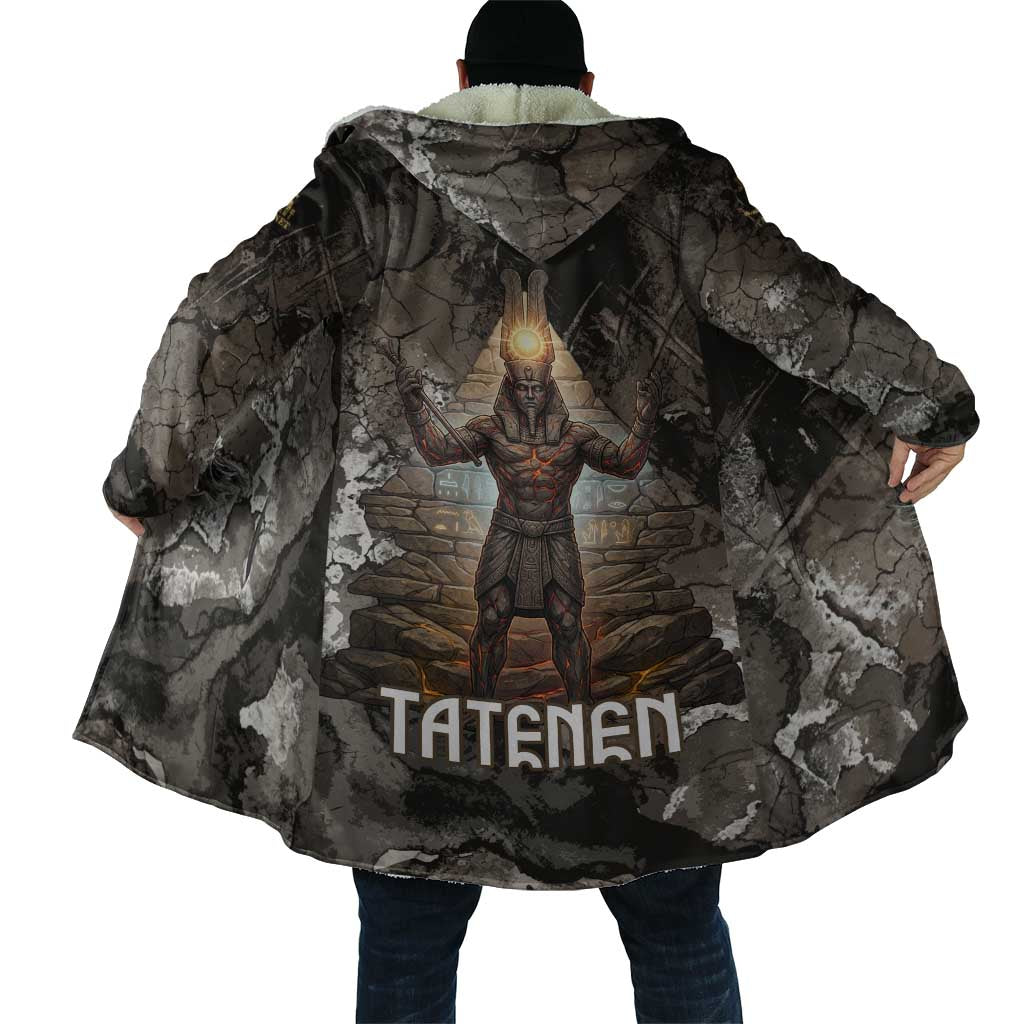 Tatenen Cloak Rising Hand Design Egyptian God of Creation and Earth Emergence