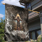Tatenen Garden Flag Rising Hand Design Egyptian God of Creation and Earth Emergence