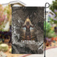 Tatenen Garden Flag Rising Hand Design Egyptian God of Creation and Earth Emergence