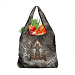 Tatenen Grocery Bag Rising Hand Design Egyptian God of Creation and Earth Emergence