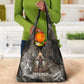 Tatenen Grocery Bag Rising Hand Design Egyptian God of Creation and Earth Emergence
