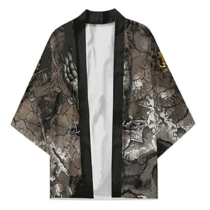 Tatenen Kimono Rising Hand Design Egyptian God of Creation and Earth Emergence