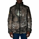 Tatenen Padded Jacket Rising Hand Design Egyptian God of Creation and Earth Emergence