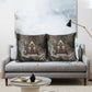 Tatenen Pillow Cover Rising Hand Design Egyptian God of Creation and Earth Emergence