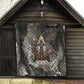 Tatenen Quilt Rising Hand Design Egyptian God of Creation and Earth Emergence