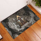 Tatenen Rubber Doormat Rising Hand Design Egyptian God of Creation and Earth Emergence